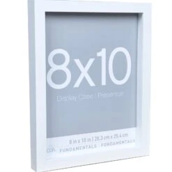 3-Pack White 8" X 10" Shadow Boxes, Fundamentals By Studio Décor® -Optima Home Decor Store 10500657 2