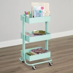 Lexington 3-Tier Rolling Cart By Simply Tidy™ -Optima Home Decor Store 10503531 20