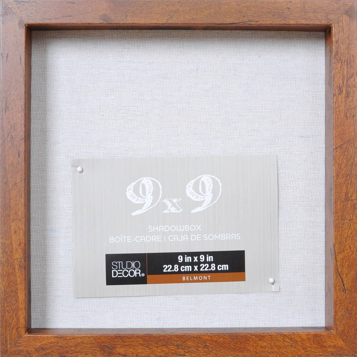 Honey Belmont Shadow Box By Studio Décor® 3 Honey Belmont Shadow Box By Studio Décor®