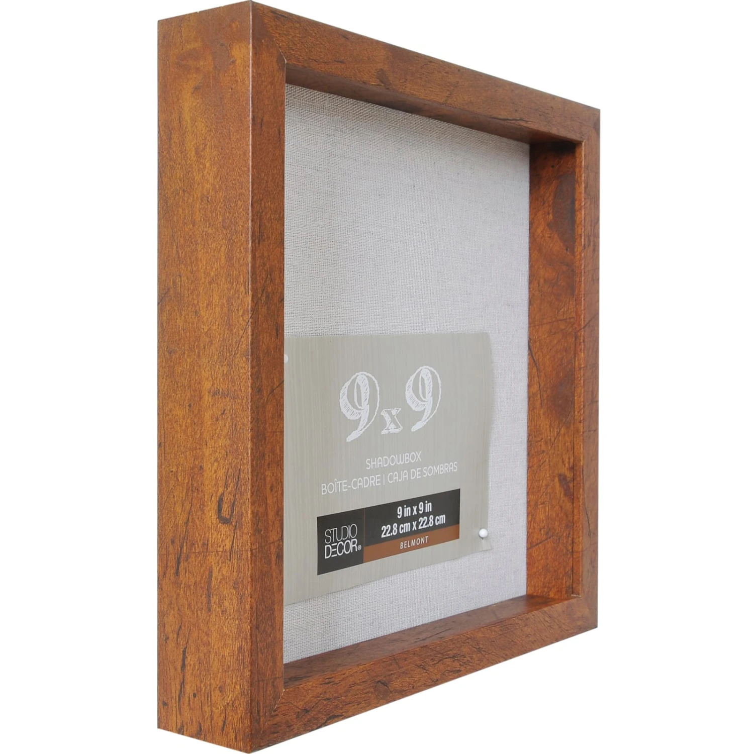 Honey Belmont Shadow Box By Studio Décor® 4 Honey Belmont Shadow Box By Studio Décor® - Image 2