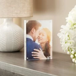 Clear Acrylic Block Frame, Expressions™ By Studio Décor® -Optima Home Decor Store 10510981 20