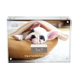Clear Acrylic Block Frame, Expressions™ By Studio Décor® -Optima Home Decor Store 10510981 5