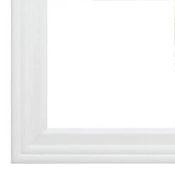 4 White Frames With Mat, 5" X 7", Lifestyles By Studio Décor® -Optima Home Decor Store 10536722 3