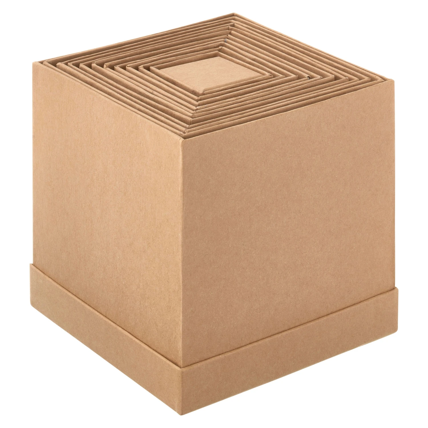 Kraft Square Boxes By Celebrate It™ 3 Kraft Square Boxes By Celebrate It™