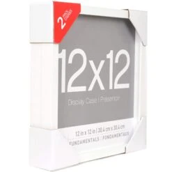 2-Pack White 12" X 12" Shadow Boxes, Fundamentals By Studio Décor® -Optima Home Decor Store 10545050 2 r