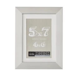 Silver Belmont Frame With Mat By Studio Décor®