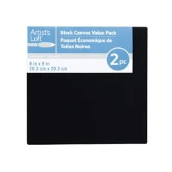 12 Packs: 2 Ct. (24 Total) Black Canvas Value Pack By Artist's Loft™ Necessities™ 40 12 Packs: 2 Ct. (24 Total) Black Canvas Value Pack By Artist's Loft™ Necessities™ -Optima Home Decor Store 10622207 1