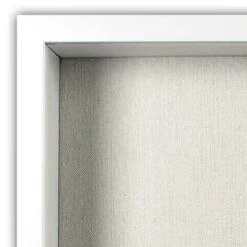 White Flat Shadow Box By Studio Décor® -Optima Home Decor Store 10625220 2