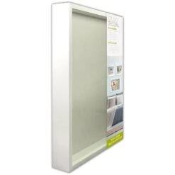 White Flat Shadow Box By Studio Décor® -Optima Home Decor Store 10625220 3