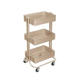 Lexington 3-Tier Rolling Cart By Simply Tidy™ -Optima Home Decor Store 10626101 1
