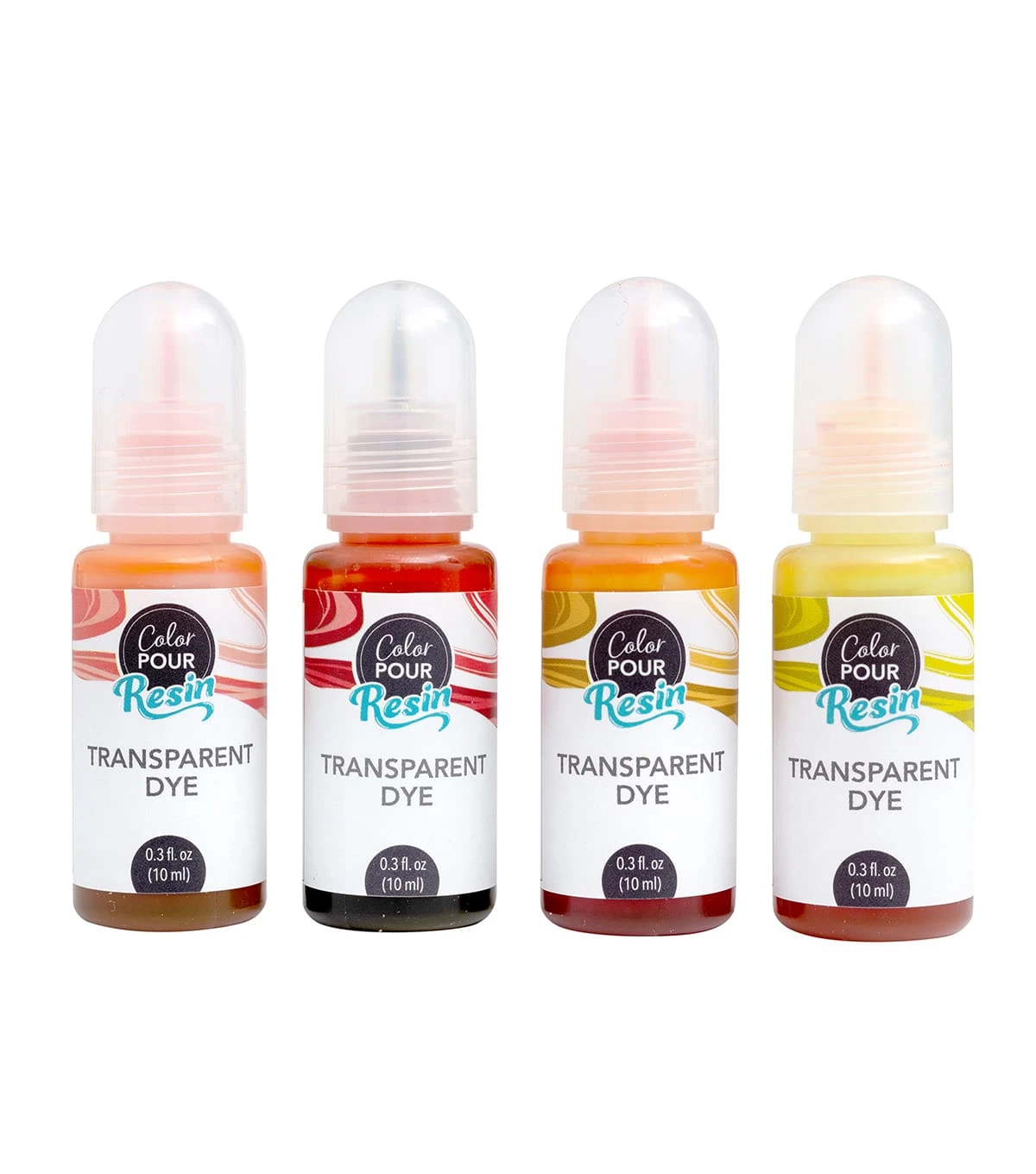 Color Pour Resin Transparent Warm Dye Kit 3 Color Pour Resin Transparent Warm Dye Kit