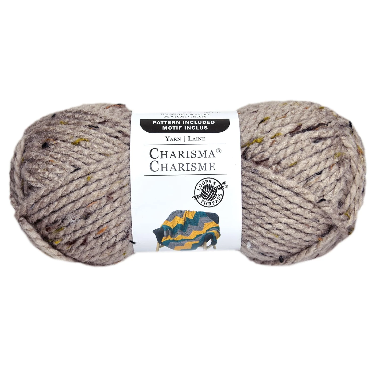 15 Pack: Charisma™ Tweed Yarn By Loops & Threads® 11 15 Pack: Charisma™ Tweed Yarn By Loops & Threads® - Image 9