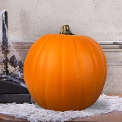 9" Orange Craft Pumpkin By Ashland® -Optima Home Decor Store 10638818 2