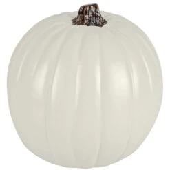 9" Cream Craft Pumpkin By Ashland®
