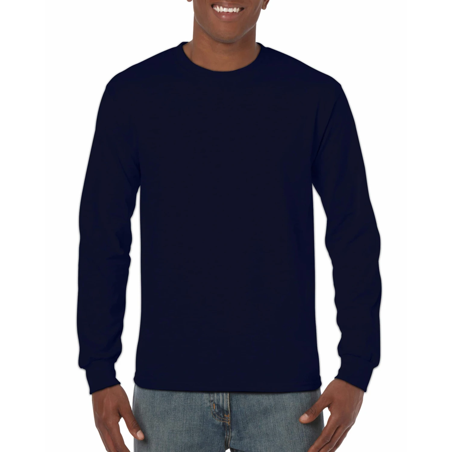 Gildan® Long Sleeve Crew Neck Adult T-Shirt 14 Gildan® Long Sleeve Crew Neck Adult T-Shirt - Image 12