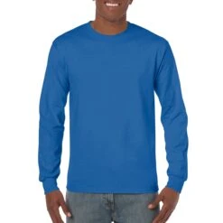 Gildan® Long Sleeve Crew Neck Adult T-Shirt 36 Gildan® Long Sleeve Crew Neck Adult T-Shirt -Optima Home Decor Store 10643766 1