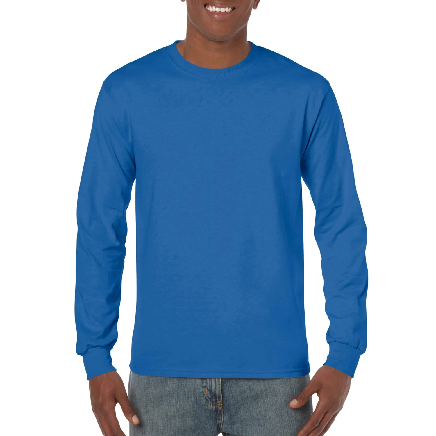 Gildan® Long Sleeve Crew Neck Adult T-Shirt 17 Gildan® Long Sleeve Crew Neck Adult T-Shirt - Image 15