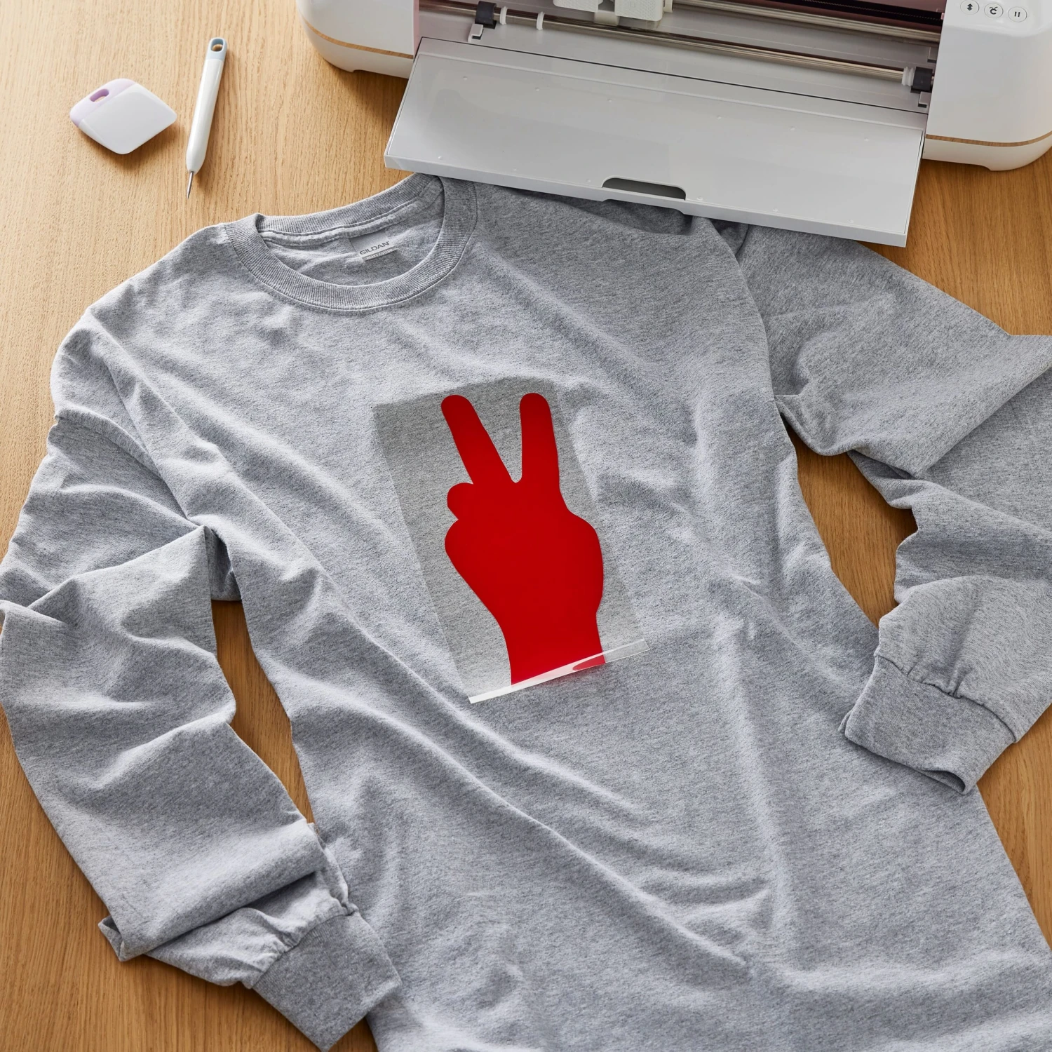 Gildan® Long Sleeve Crew Neck Adult T-Shirt 8 Gildan® Long Sleeve Crew Neck Adult T-Shirt - Image 6