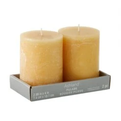2.95" X 4" Scented Pillar Candles, 2ct. By Ashland® -Optima Home Decor Store 10671525 30
