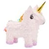 Unicorn Pinata For Girls Birthday Party - Unicorn, Princess Or Rainbow Theme Birthday Party Supplies (Pink, Small, 13x15.5x5 In)