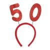 Beistle Club Pack Of 12 Red "50" Glittered Bopper Headband Birthday Party Favors 2 Beistle Club Pack Of 12 Red "50" Glittered Bopper Headband Birthday Party Favors -Optima Home Decor Store 2306206462341538464