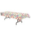 Beistle Club Pack Of 12 Decorative Colorful ‘90’ Birthday Table Cover 108” -Optima Home Decor Store 2306304789336548000