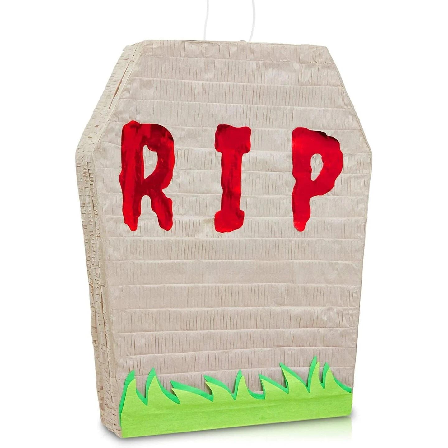 Graveyard Tombstone RIP Pinata For Halloween Party Supplies Decorations, 17 X 13 X 3 In 3 Graveyard Tombstone RIP Pinata For Halloween Party Supplies Decorations, 17 X 13 X 3 In
