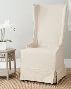 Safavieh Bacall Chair In Creme 8 Safavieh Bacall Chair In Creme -Optima Home Decor Store 29019 MCR4501C 2