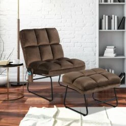 Massage Chair Velvet Accent Sofa Chair With Ottoman And Remote Control 20 Massage Chair Velvet Accent Sofa Chair With Ottoman And Remote Control -Optima Home Decor Store 4612098154861050720