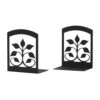 Village Wrought Iron Leaf Fan - Book Ends 1 Village Wrought Iron Leaf Fan - Book Ends -Optima Home Decor Store 559391517183392