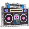 Boombox Pinata - 80s And 90s Theme Party Decorations, Hip Hop, Retro Birthday Supplies (Small, 16.5x13x3 In) -Optima Home Decor Store 5764704955684638880