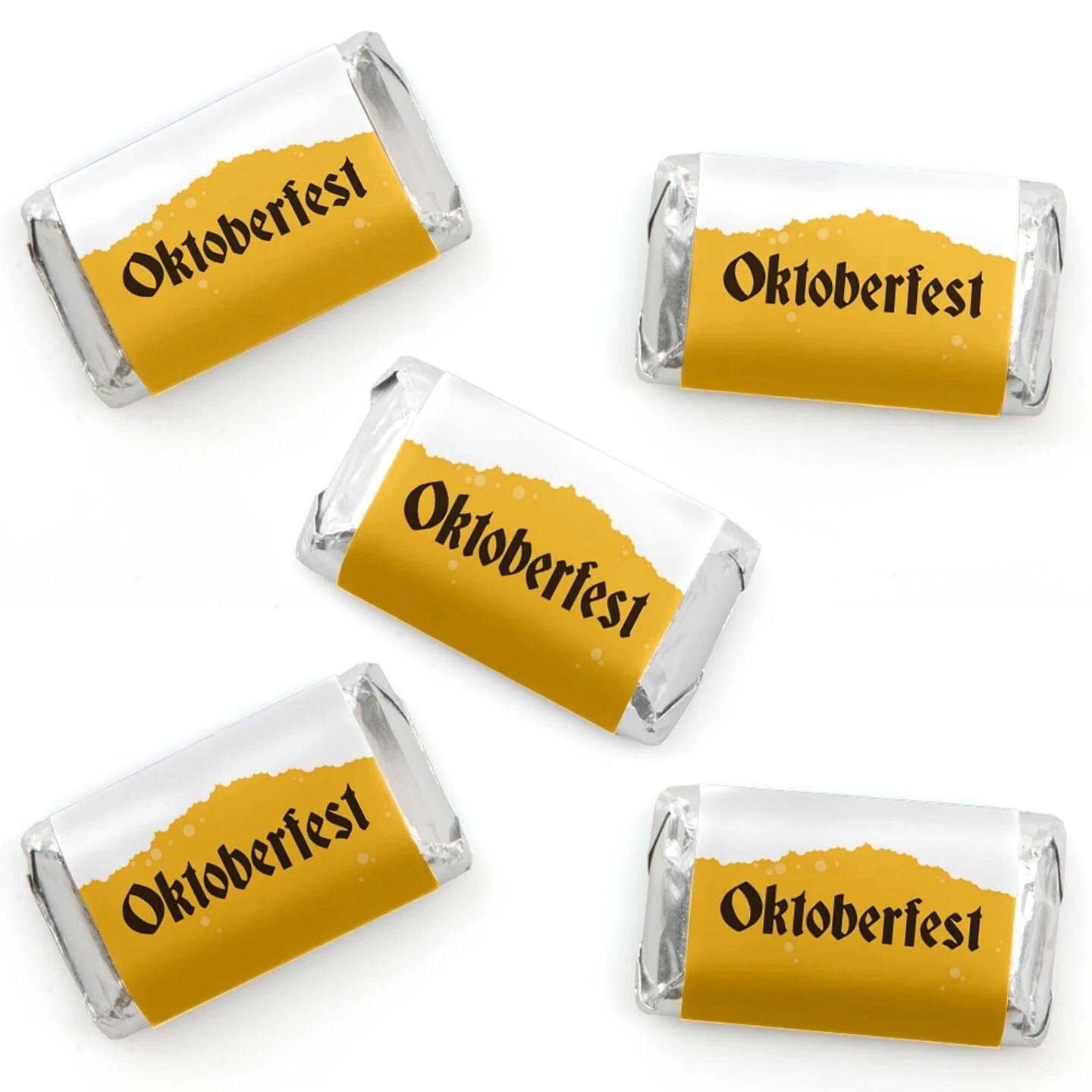 Big Dot Of Happiness Oktoberfest - Mini Candy Bar Wrapper Stickers - Beer Festival Small Favors - 40 Count 3 Big Dot Of Happiness Oktoberfest - Mini Candy Bar Wrapper Stickers - Beer Festival Small Favors - 40 Count