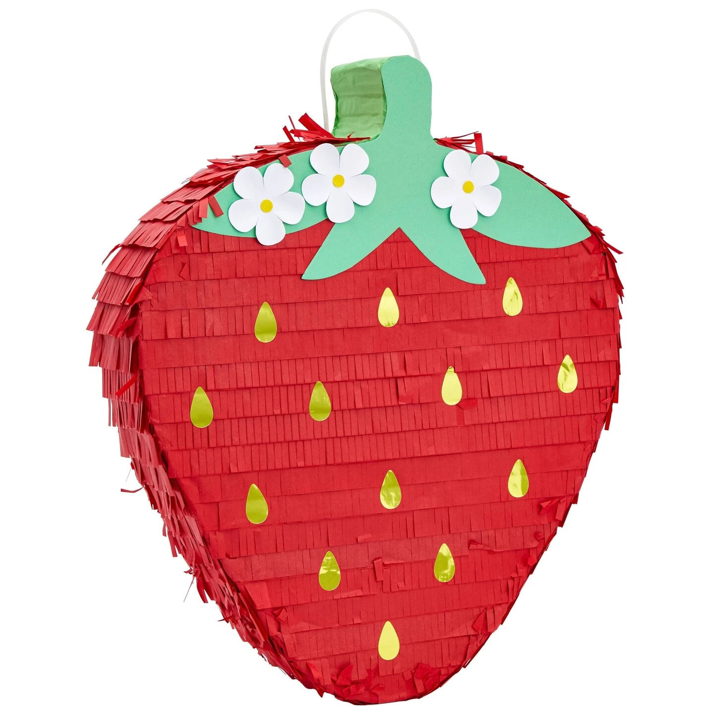 Small Strawberry Piñata For Fruit Summer Birthday Party Decorations (16.5 X 13 X 3 Inches) 3 Small Strawberry Piñata For Fruit Summer Birthday Party Decorations (16.5 X 13 X 3 Inches)