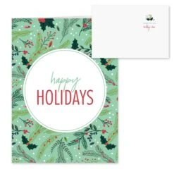 Hortense B. Hewitt Co. Holiday Greenery Holiday Cards 14 Hortense B. Hewitt Co. Holiday Greenery Holiday Cards -Optima Home Decor Store D231904S 6