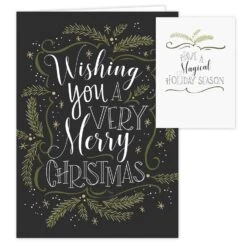 Hortense B. Hewitt Co. Christmas Pines Holiday Cards 9 Hortense B. Hewitt Co. Christmas Pines Holiday Cards -Optima Home Decor Store D231905S 4