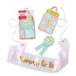 Kate Aspen® Baby Shower Belly Sash & Game Set