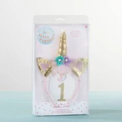 Kate Aspen® Gold Glitter Unicorn Happy Birthday Party Décor Kit 18 Kate Aspen® Gold Glitter Unicorn Happy Birthday Party Décor Kit -Optima Home Decor Store D235034S 9