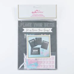 Kate Aspen® Gender Reveal Baby Shower Game Set -Optima Home Decor Store D235038S 8