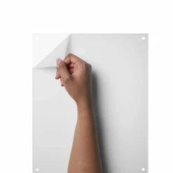 Cool Modern Clear Acrylic Float Frame With Silver Hardware -Optima Home Decor Store D306780S 6