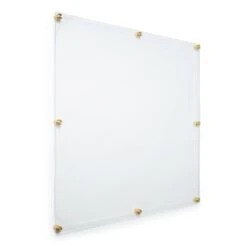 Wexel Art Modern Clear Acrylic Floating Picture Frame With Gold Hardware -Optima Home Decor Store D306866S 2