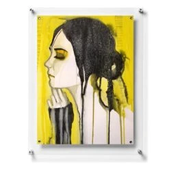 Wexel Art Easy Change Acrylic Floating Frame With Silver Hardware -Optima Home Decor Store D306890S 1