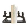 6'' Resin Birds On A Branch Bookends Set 2 6'' Resin Birds On A Branch Bookends Set -Optima Home Decor Store D319192S 1
