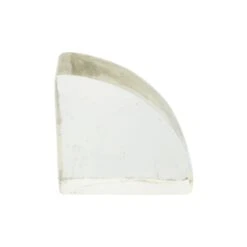 5.5" Geometric Glass Block Bookend -Optima Home Decor Store D320187S 5