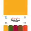 PA Paper™ Accents Autumn Stash Pack 8.5" X 11" Cardstock, 40 Sheets -Optima Home Decor Store D330913S 1