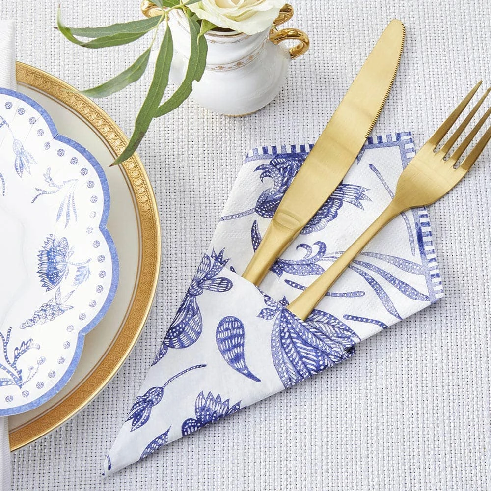 Kate Aspen® Blue Willow 2 Ply Paper Napkins, 120ct. 4 Kate Aspen® Blue Willow 2 Ply Paper Napkins, 120ct. - Image 2