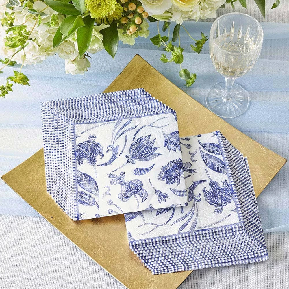 Kate Aspen® Blue Willow 2 Ply Paper Napkins, 120ct. 7 Kate Aspen® Blue Willow 2 Ply Paper Napkins, 120ct. - Image 5