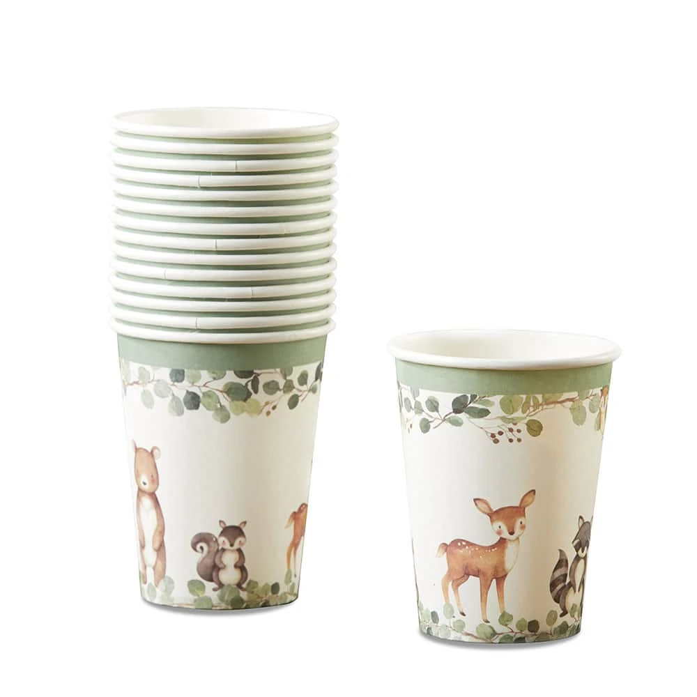 Kate Aspen® 8oz. Woodland Baby Paper Cups, 64ct. 3 Kate Aspen® 8oz. Woodland Baby Paper Cups, 64ct.