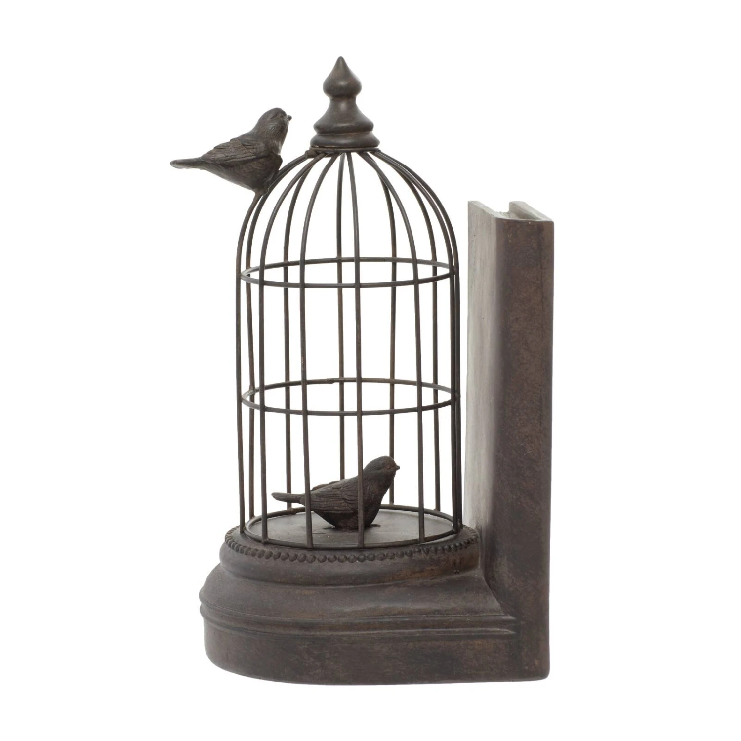Black Metal Farmhouse Birdcage Bookends Set 11 Black Metal Farmhouse Birdcage Bookends Set - Image 9