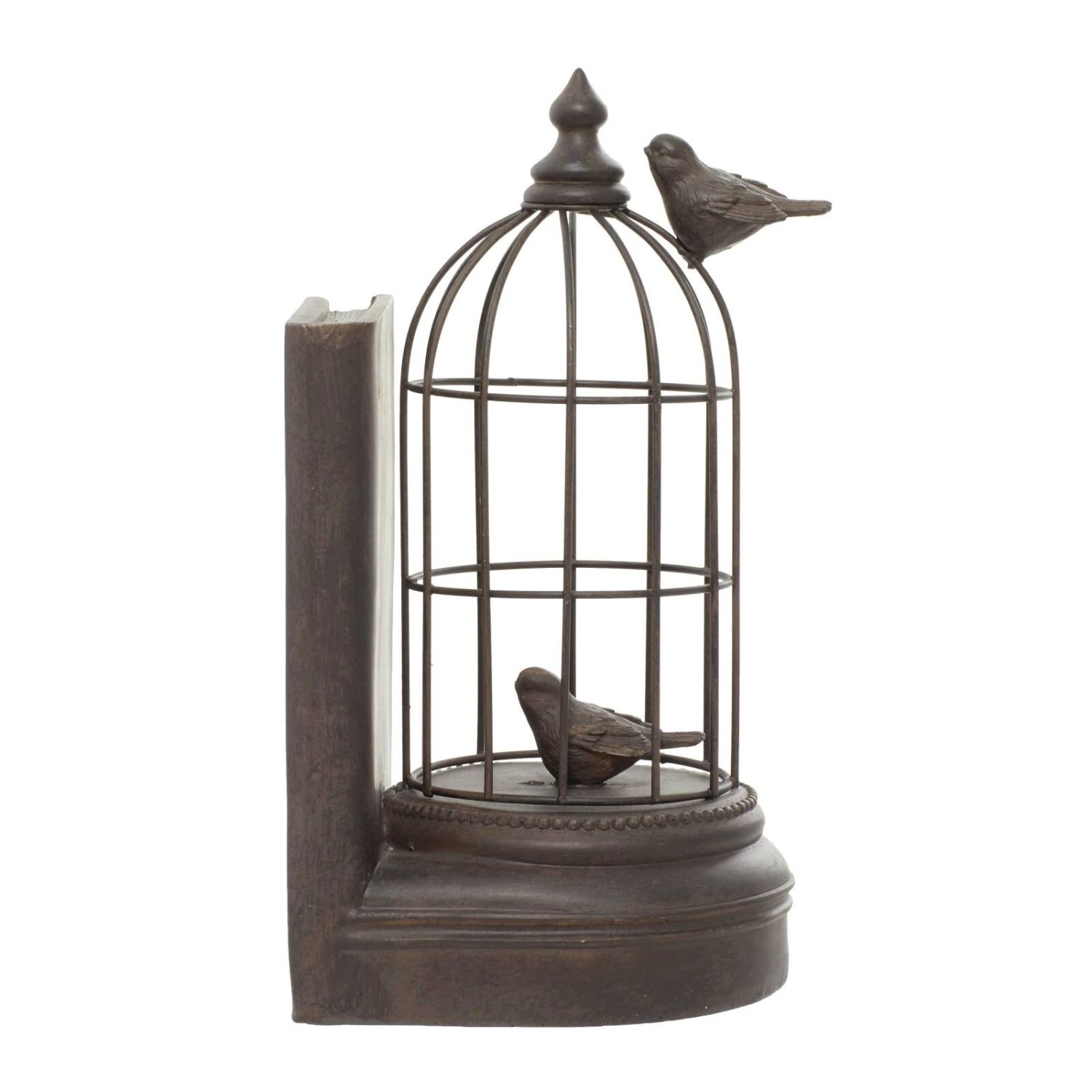 Black Metal Farmhouse Birdcage Bookends Set 12 Black Metal Farmhouse Birdcage Bookends Set - Image 10