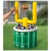 AMSCAN 4.5ft. Football Jumbo Inflatable Cooler 1 AMSCAN 4.5ft. Football Jumbo Inflatable Cooler -Optima Home Decor Store D490990S 1